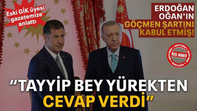 “Tayyip Bey yürekten cevap verdi”